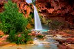 Afternoon Shadows at Havasu Falls