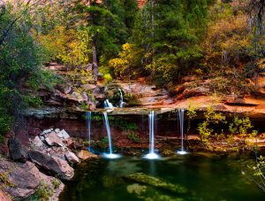 Double Falls, Zion National Park
