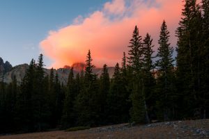 Wheeler Peak on Fire