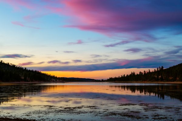 Tropic Reservoir Sunset